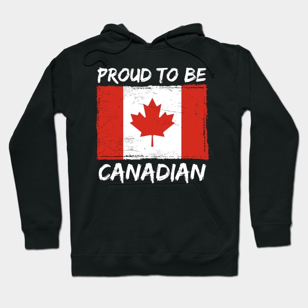 Proud Canadian Hoodie by Mila46